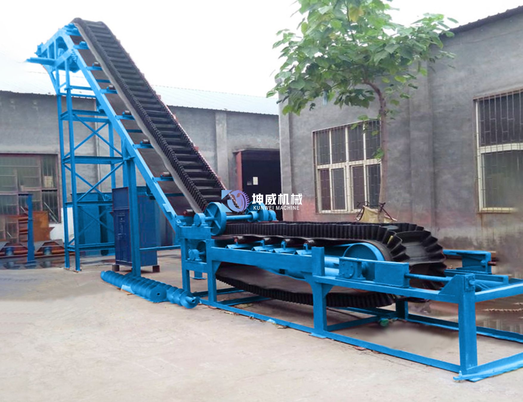  爬坡皮帶機是爬坡皮帶輸送機嗎？